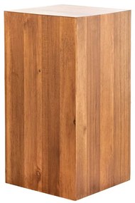 Coloana din lemn de salcam, Masuta decorativa COLUMNA 50cm