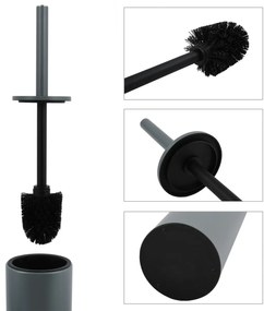 Spirella perie pentru WC Akira, gri mat
