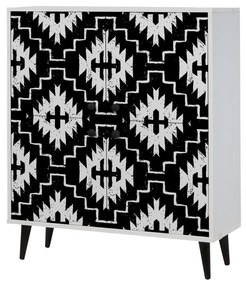 Dulap Mozaic (Alb + Negru). 1088501