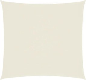 vidaXL Pânză parasolar, crem, 4,5x4,5 m, țesătură oxford, pătrat