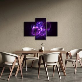 Tablou abstract cu bulbuci (90x60 cm)
