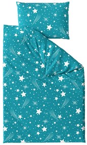 Lenjerie de pat din microfibra NOAPTEA CERULUI turcoaz Dimensiune lenjerie de pat: 70 x 90 cm | 140 x 220 cm