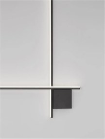 Aplica de perete cu lumina ambientala LED Cross 80cm
