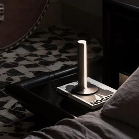 Ideal Lux DORICA – lampă de birou LED reglabilă, 8 W, 230 V, CRI 90, negru