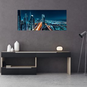 Tablou - Noaptea la Dubai (120x50 cm), în 40 de alte dimensiuni noi