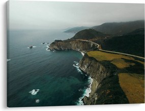 Tablou - Stânci în ocean (70x50 cm)