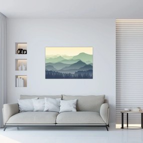 Tablou - Muntele Pădure (90x60 cm)