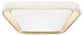Plafonier LED dimabil QUADRO 66W 230V 3000-6000K alb/auriu + DO