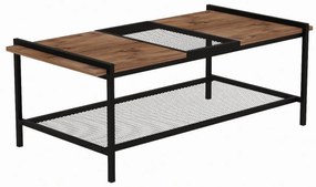 Măsuță de cafea Daluva (pin atlantic + negru) . 1093225