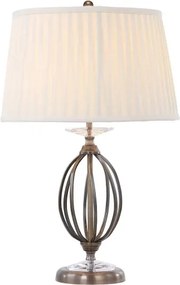 Elstead AG-TL-AGED-BRASS - Lampă de masă AEGEAN, 1xE27/60W/230V, bronz