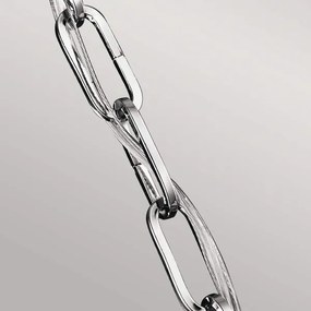 Lustră pe lanț Feiss FE-CORINNE-3P-S CORINNE 3xE14/60W/230V