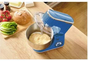 Sencor - Robot de bucătărie cu bol din oțel inoxidabil 1300W/230V albastru