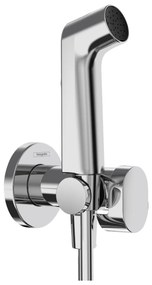 Dus igienic Hansgrohe S EcoSmart cu 1 jet, cu para, suport si furtun Bidette Crom