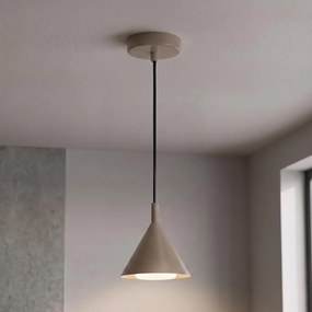 Brilagi - Lampă suspendată pe cablu CONE SINGLE 1xGX53/15W/230V bej