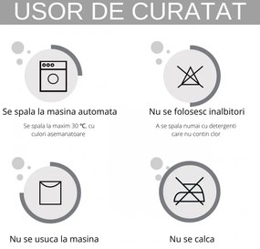 Husa elastica din catifea, canapea 3 locuri, cu brate, negru, HCCJ3-01