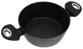 Set oale si tigai Klausberg KB 7322, 15 piese, Termocuplu, Orificiu de turnare, Inductie, Negru