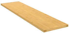 vidaXL Raft de perete, 80x20x1,5 cm, bambus