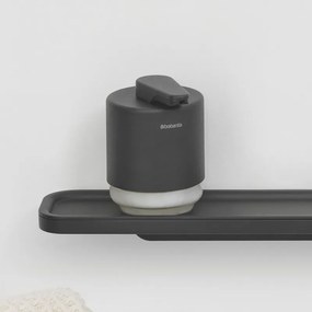 Dozator de sapun lichid Brabantia MindSet 1005672, 200 ml, Deschidere larga, Gri inchis