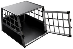 Juskys Lada din aluminiu pentru caini M