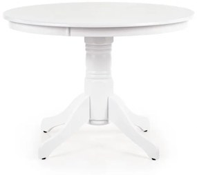 Set masa rotunda Gloster ø106 cm + 3 scaune Barkley alb