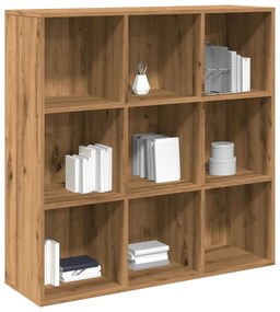 vidaXL Bibliotecă, stejar artizanal, 98x29x97,5 cm
