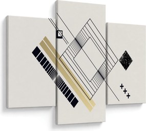 Tablou - Forme geometrice N⁰6 (90x60 cm)