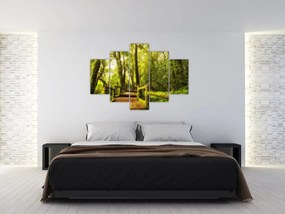 Tablou junglei cu mușchi (150x105 cm)