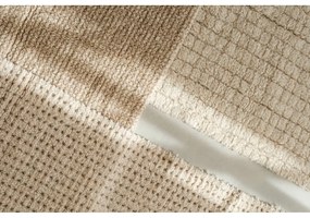 Covor în culoare naturală lavabil, țesut manual din lână 80x140 cm Unexpected Wool – Lorena Canals
