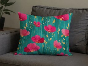 Husa de perna din bumbac VIVIDELLE POLY 50x70 cm, verde