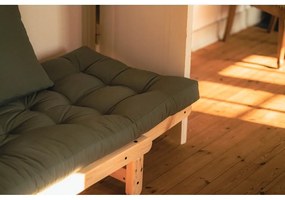 Canapea variabilă Karup Design Beat Natural Clear/Clay Brown