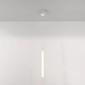 Pendul LED design tehnic Ray alb
