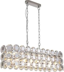 Lustra suspendata ovala design elegant Belle 8LT