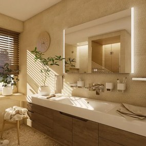 Oglindă LED retroiluminată pentru baie NIMCO ZP 11003VX 3000-6500K 70x80 cm IP44