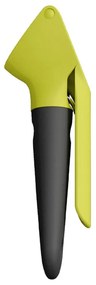Presa pentru usturoi Trebonn PESTO 1523206, 18 cm, Maner moale, Atasament detasabil, Negru/Galben