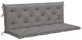 Pernă pentru balansoar, gri, 150 cm, material textil