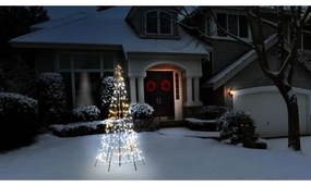 Twinkly TWP300SPP-BEU LED RGBW brad de Crăciun exterior 300 LED 2m IP44 Wi-Fi