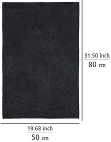 Set de accesorii de baie negru Belluno – Wenko