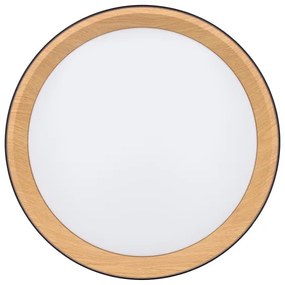 Plafonieră LED dimabilă Solight WO8016 LARIOS LED/48W/230V d. 39 cm negru + telecomandă