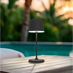 Eglo 901877 - Lampă de masă LED MANNERA-S, reglabilă și reîncărcabilă, pentru exterior, LED/1,8W/5V, IP54, neagră