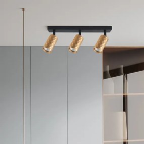 Brilagi - Spot SELE DIAMANT 3xGU10/30W/230V auriu