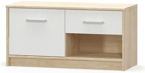 Dulap Terrell (Stejar sonoma + alb). 1053297