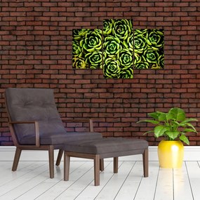 Tablou cu flori de piatră (90x60 cm)