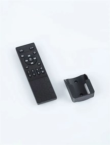 Lustra LED cu ventilator si telecomanda exterior IP54 BLOWY