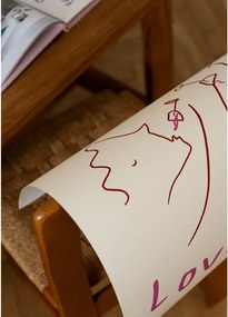 Poster 50x70 cm Vino Lovers – Ruby Hughes – The Poster Club