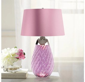 Lampă LED de masă Elstead LENA-TL-L-PLUM LENA 1xE27/40W/230V 74 cm roz