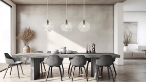 Lustra LUX decorativ fulgi de zapada din cristal SNOWFLAKE 02B