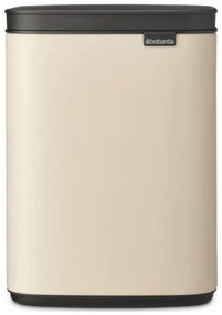 Cos de gunoi Brabantia Bo Small 1008865, 4 L, Deschidere lina si silentioasa, Baza antiderapanta, Bej