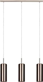 Eglo 98699 - Lustră pe cablu SELVINO 3xE27/15W/230V