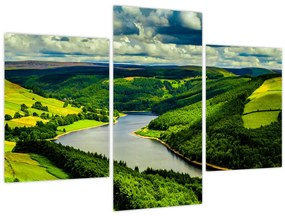 Tablou - Peisaj verde (90x60 cm)