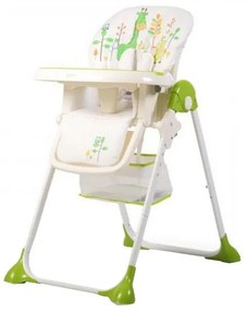 Scaun de masa premium pentru copii si bebe NOVOKIDS™ Hunny Baby, Reglabil in 6 trepte de inaltime,Pliabil , Centura de siguranta 5 puncte, Spatar